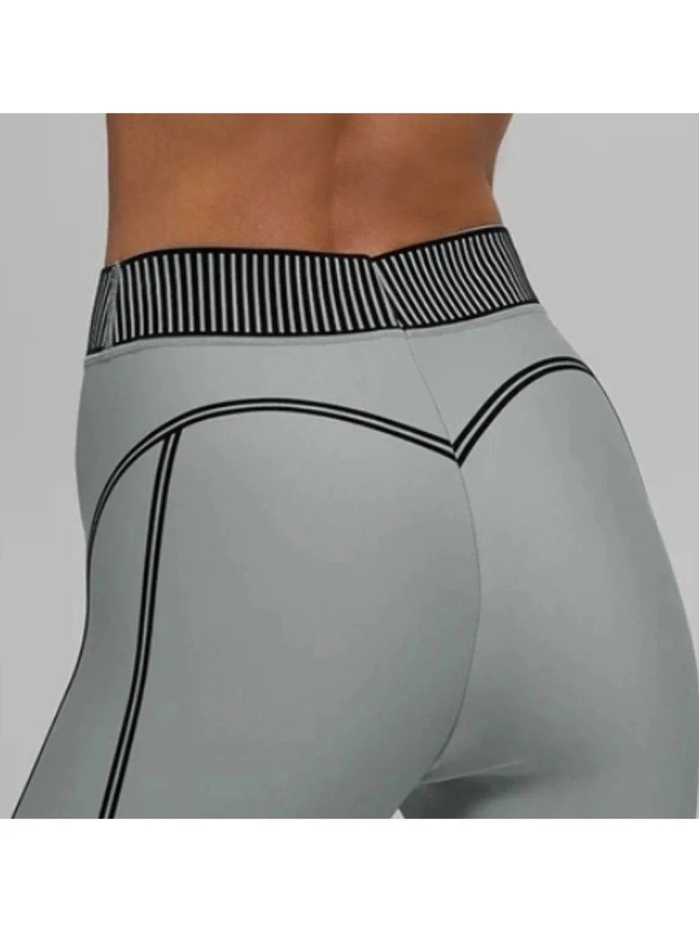 NWT Alo Airlift Line Up High Waist Lunar Grey 7/8 Line Up Leggings Sz S